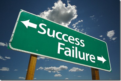 Success Failure Sign